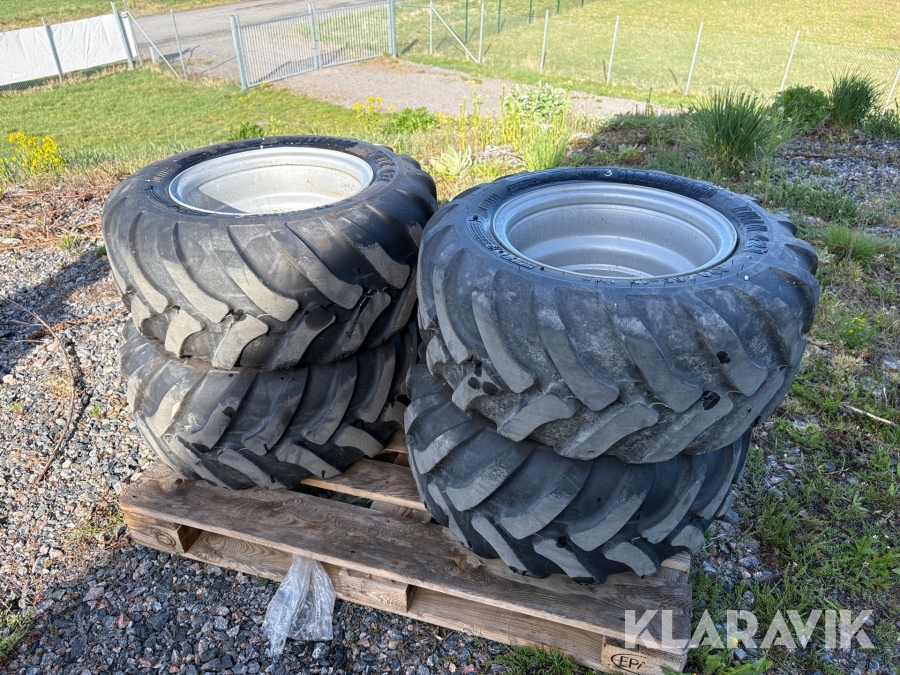 Entreprenadhjul Avant 640 Trelleborg Twin