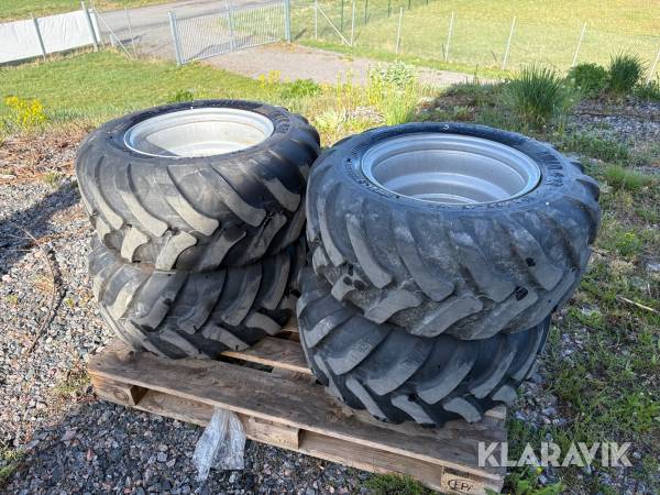 Entreprenadhjul Avant 640 Trelleborg Twin