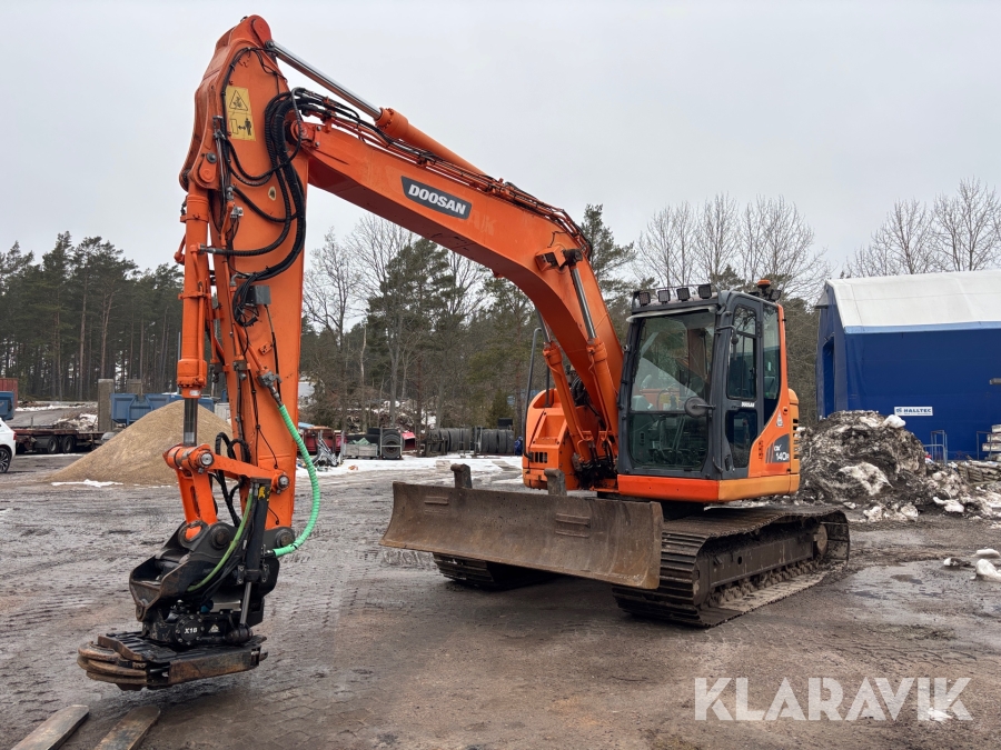Grävmaskin Doosan DX140R