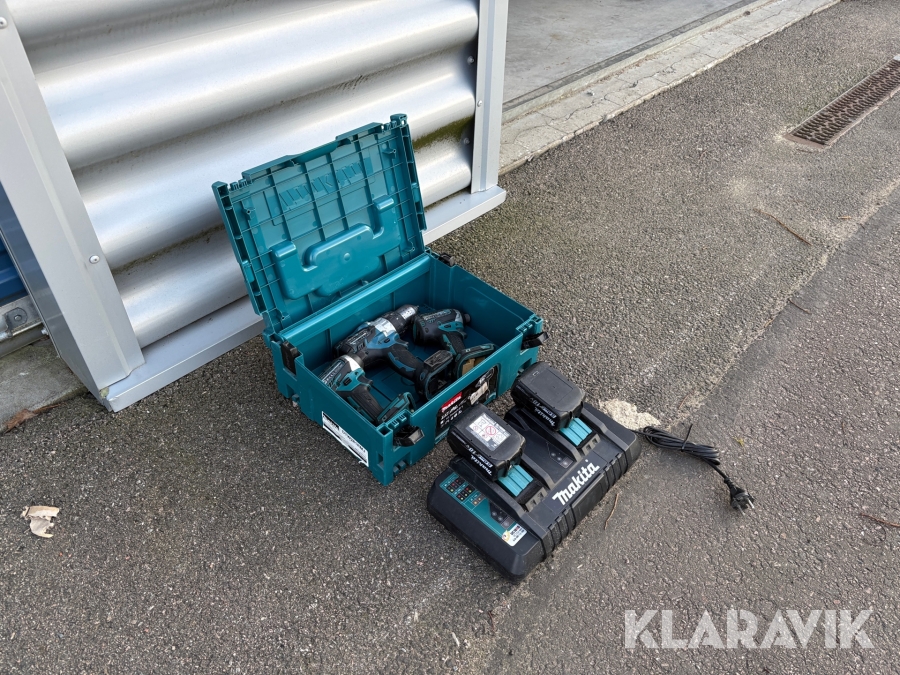 Skruvdragare 3 st Makita DFF481 & DTD154
