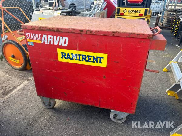 Verktygsvagn Starke Arvid Maxi 500 liter