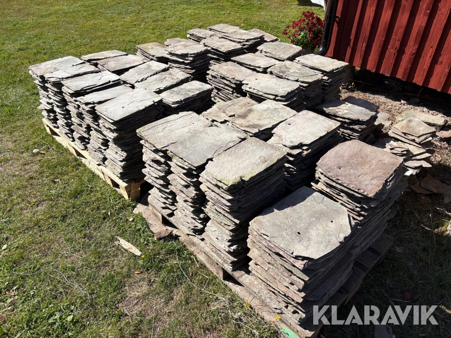 Skifferplattor Glava 37x25-31x40