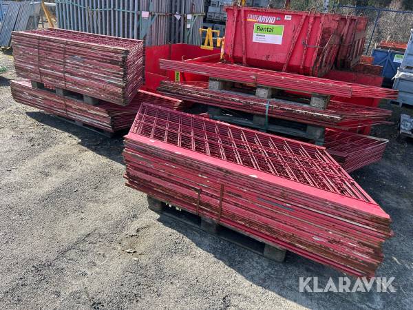 Räckesnät Combisafe P1017 till trappa ca 100 st