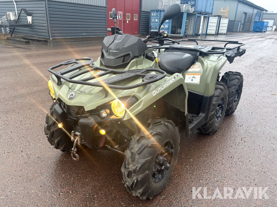 6-hjuling Can-Am Outlander 450 Pro 6x6