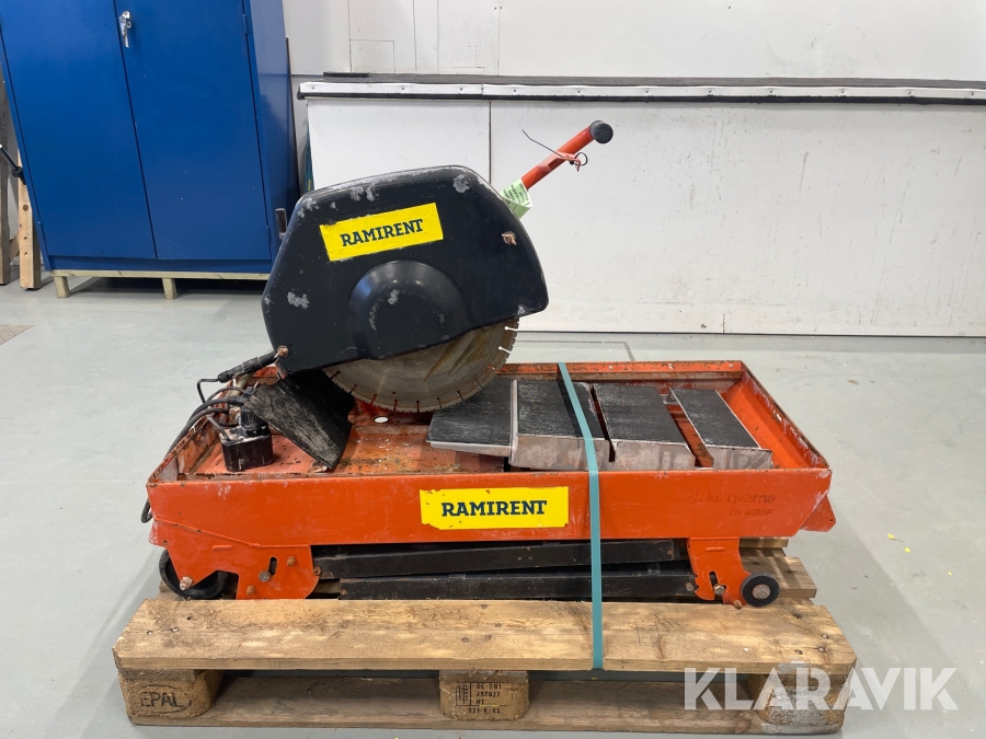Kapmaskin sten, tegel & betong Husqvarna TS 400F