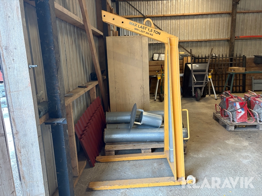 Palllyftare till kran 1500kg