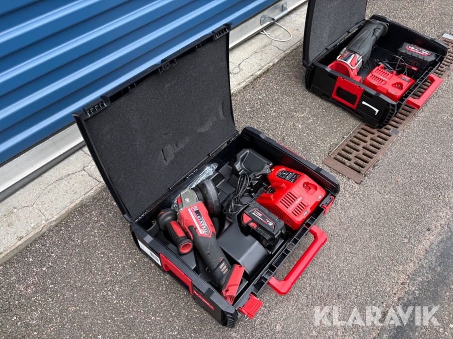 Vinkelslip Milwaukee M18 fsag 125
