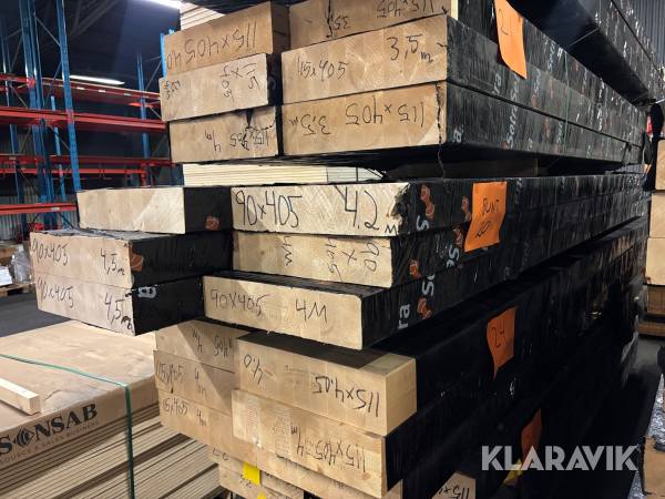 Träbalkar 90x405mm