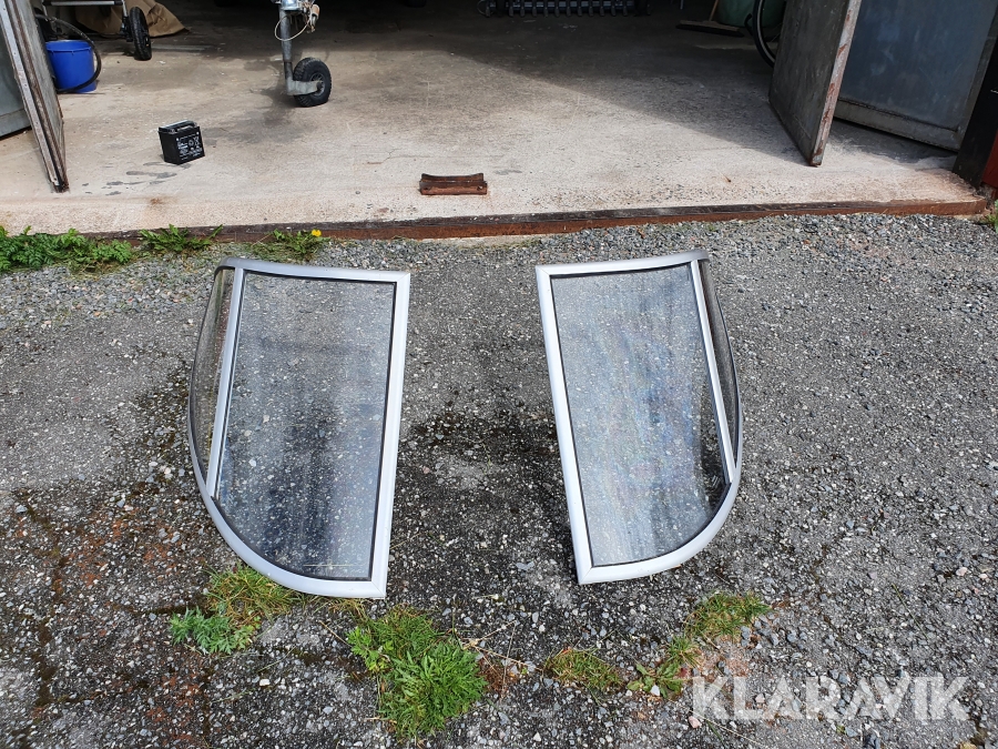 Båtrutor med härdat glas