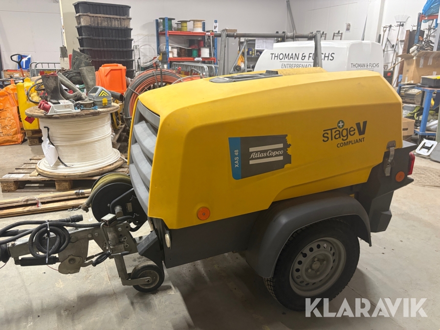 Kompressor Atlas Copco XAS 48 Steg 5