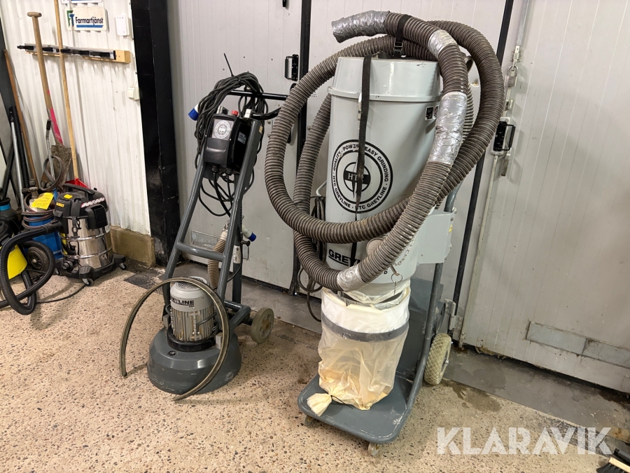 Betongslip HTC GL 450 V.2 med Stoftavskiljare