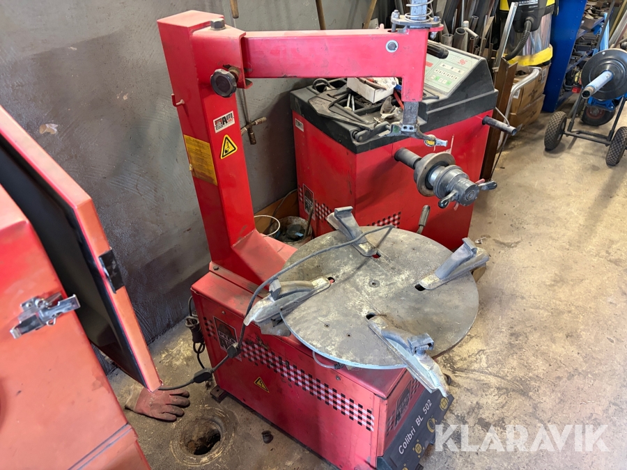 Däckmonteringsmaskin Pela Colibri BL 502