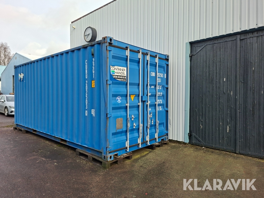 Container 20-fot Isolerad 