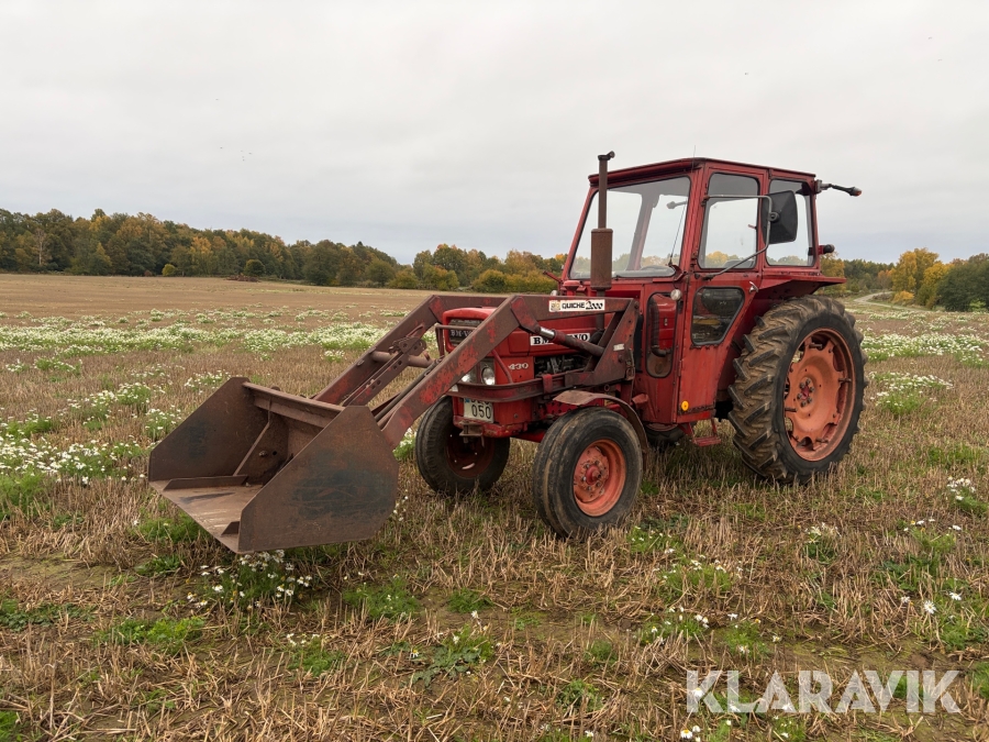 Traktor Volvo BM 430 med frontlastare & skopa