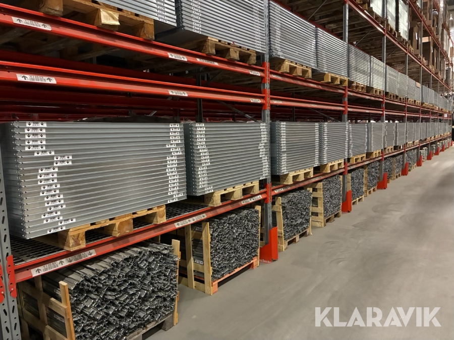 Lagerhyllor 10st sektioner S1