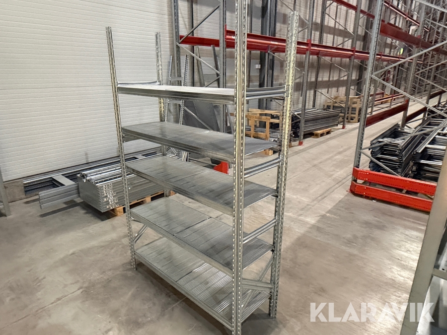Lagerhyllor 10st sektioner S1