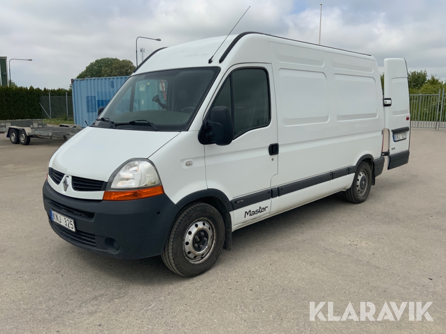 Servicebil Renault Master Komplett inredning