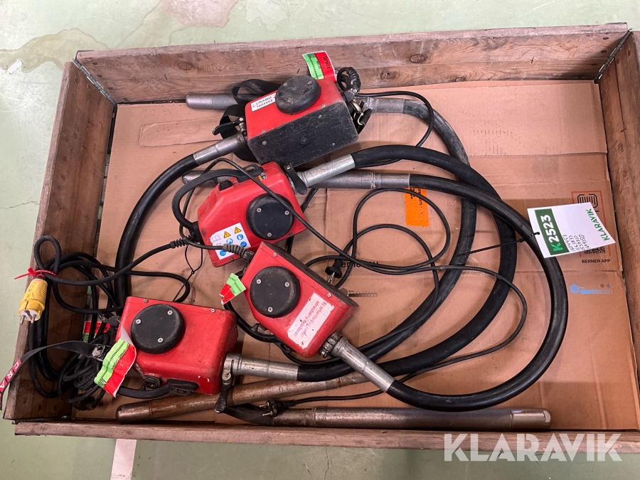 Stavvibrator 4st Swepac 