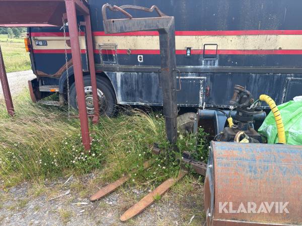 Pallgafflar för kran