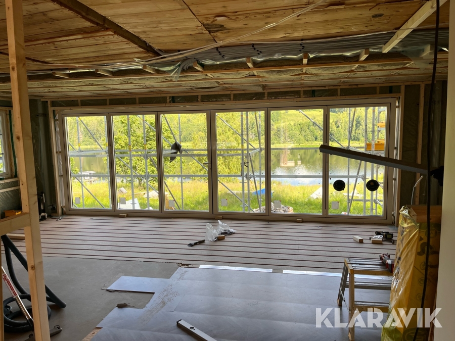 Vikparti/ dörr Schuco 6270x2110mm