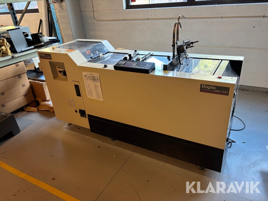 Automatisk häftfals Duplo DBM-200