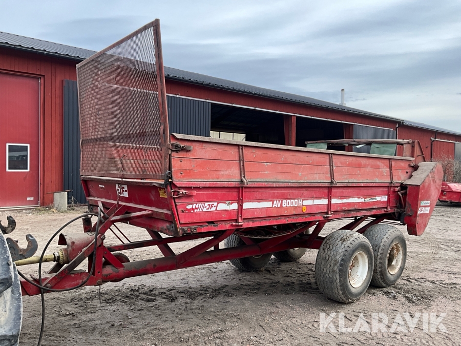 Gödselspridare JF AV 6000H