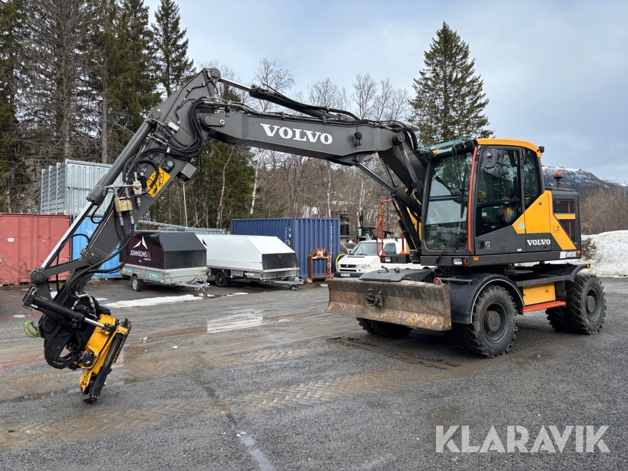 Hjulgrävare Volvo EWR150E