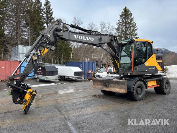Hjulgrävare Volvo EWR150E