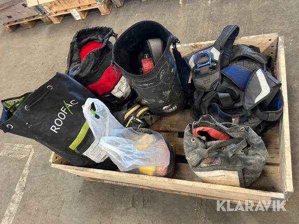 Fallskyddskit Petzl / Roofac / 3M 4 st