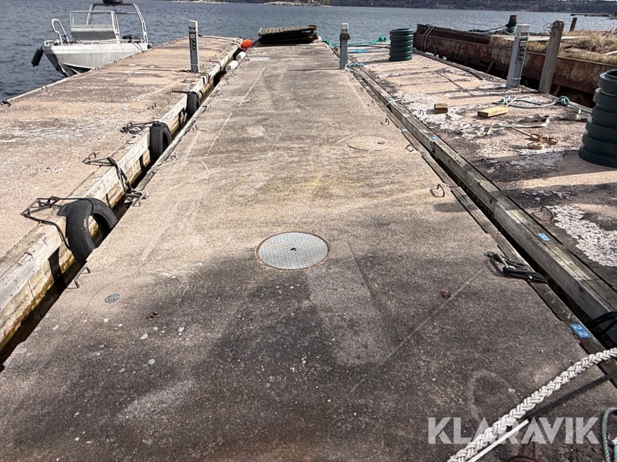 Betongbrygga Pontona 24x3,3m