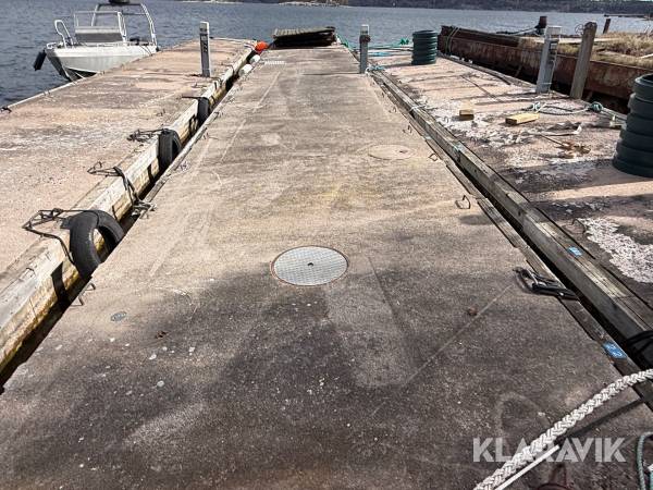 Betongbrygga Pontona 24x3,3m