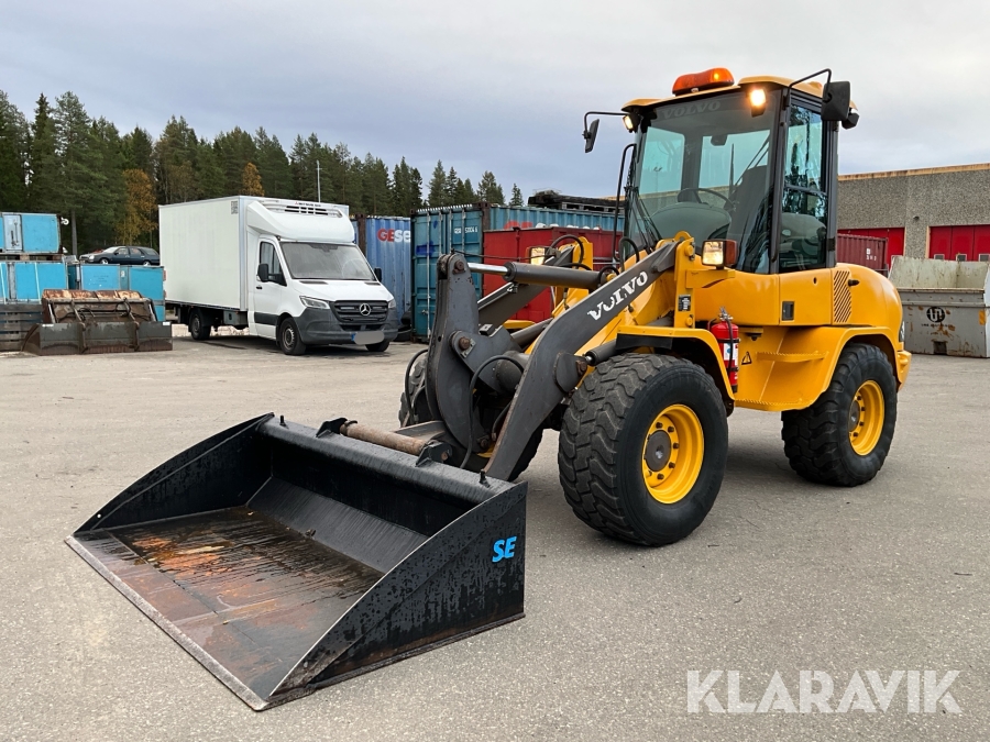 Hjullastare Volvo L30Z med skopa