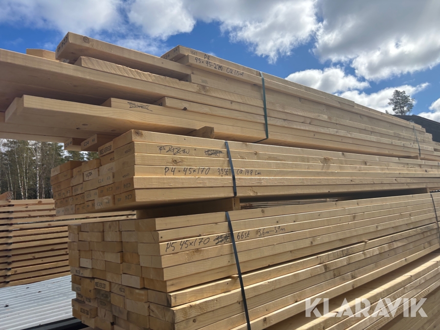 Virkespaket 45x170 ca 148 lmp