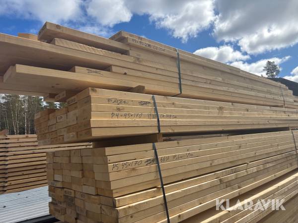 Virkespaket 45x170 ca 148 lmp
