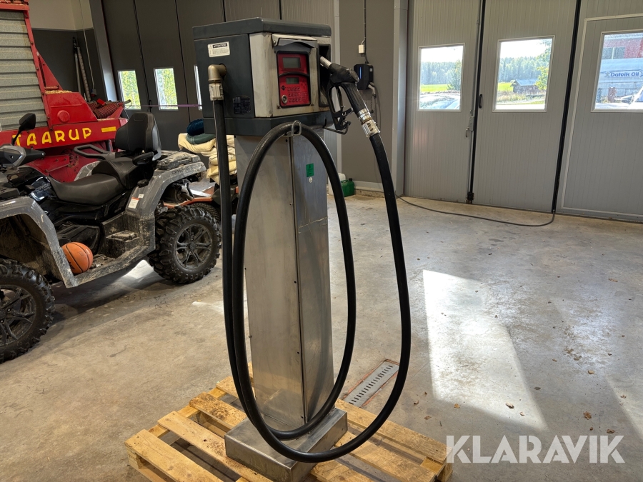Tankstation Piusi ZZCUBE 70 MC NW med kodnycklar