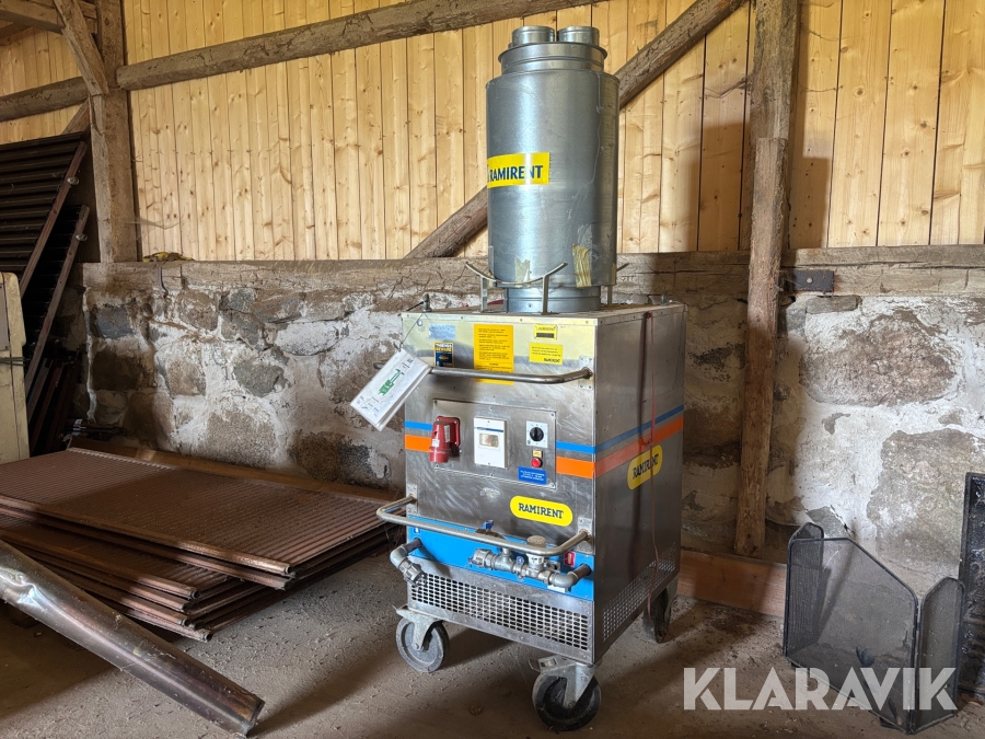 Hetvattensfläkt 50kW OBM Norden Airco 4 vatten
