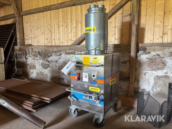 Hetvattensfläkt 50kW OBM Norden Airco 4 vatten