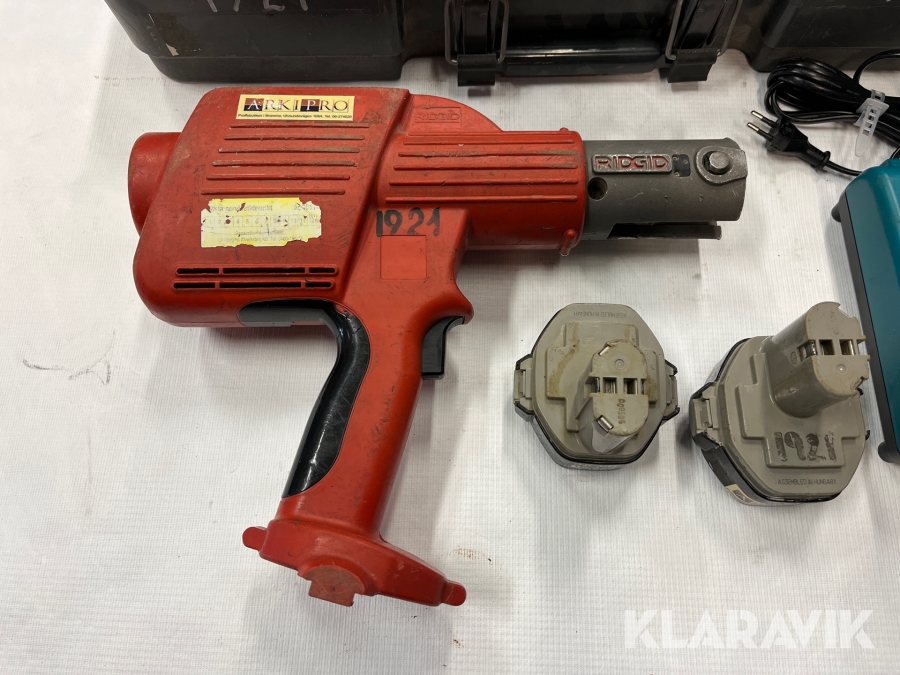 Rörpress Ridgid RP300-B, Järfälla, Klaravik auktioner