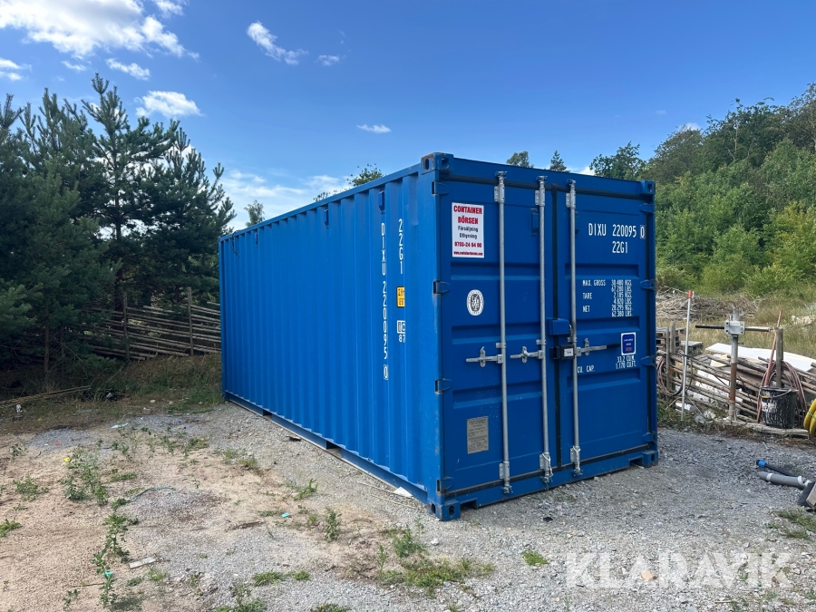 Container 20fot isolerad