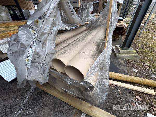 Formrör Ca 18st  2915x190