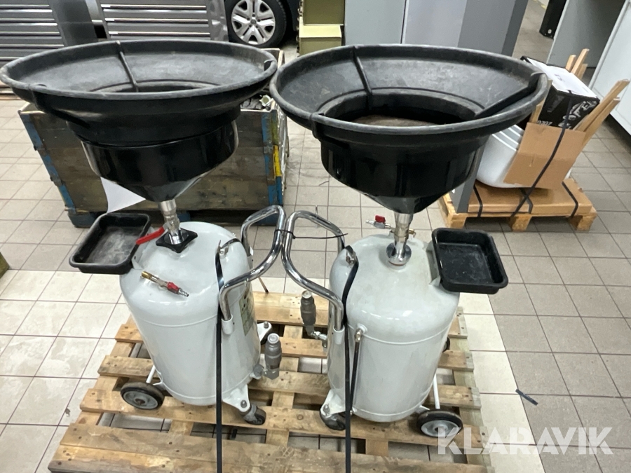 Spilloljebehållare 2 st