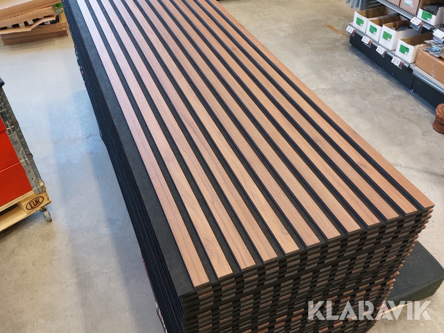 Akustikpanel Lundbergs Valnöt 48 paneler