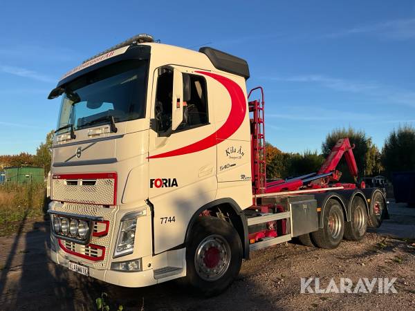 Lastväxlare Volvo FH540 8X4 Tridem Euro6