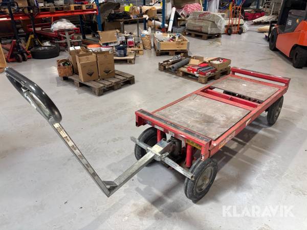 Materialvagn Starke Arvid 1,6x0,7m