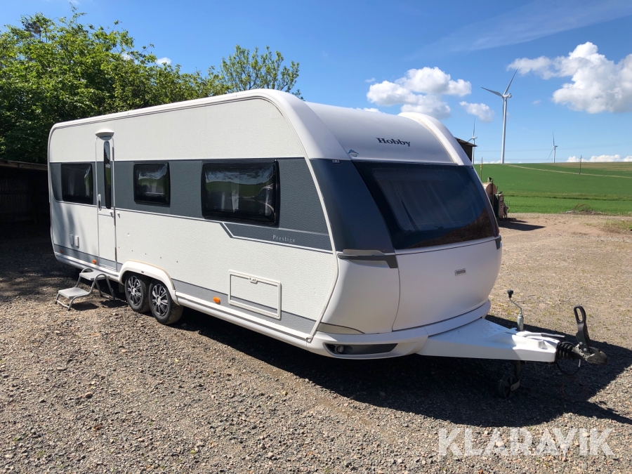 Husvagn Hobby Prestige 610 med Isabella förtält