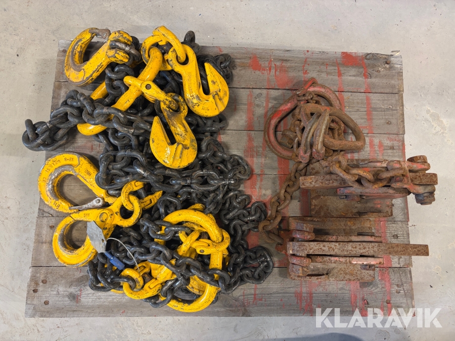 Diverse kättingar 3 st