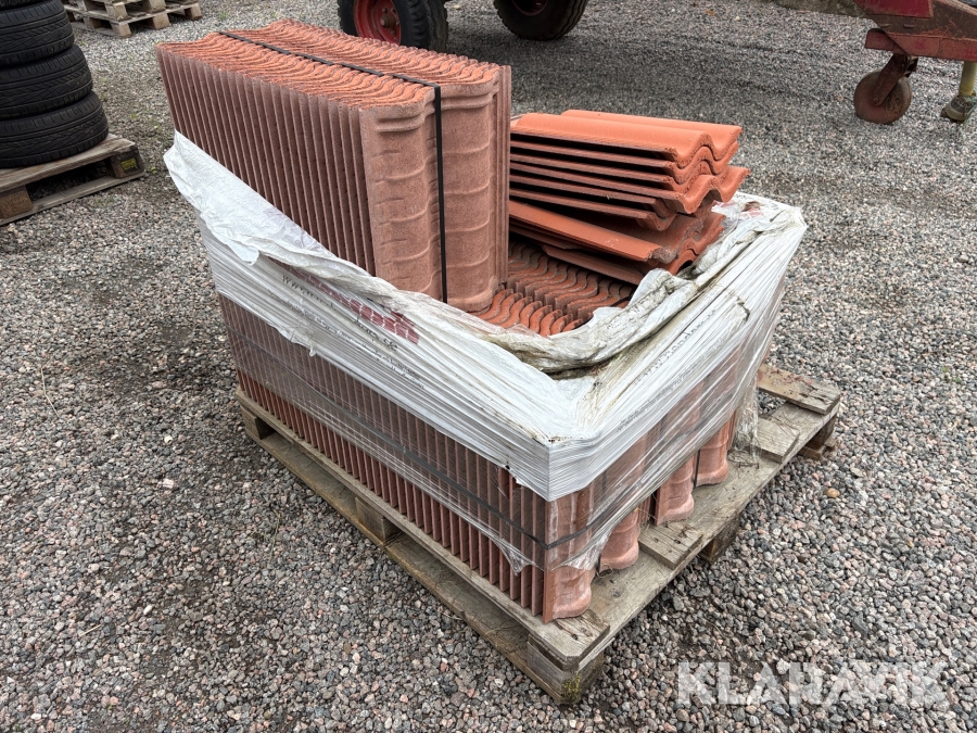 Betongpannor Benders Palema röd 150st