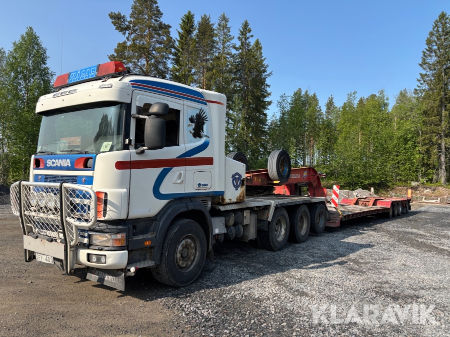 Tungdragare Scania V8 580