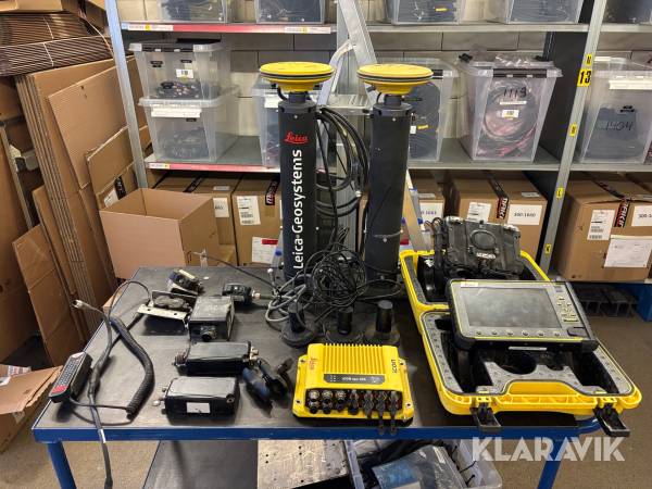 Grävsystem Leica MCP80 Komplett 3D med Icon aps 200 och 4G