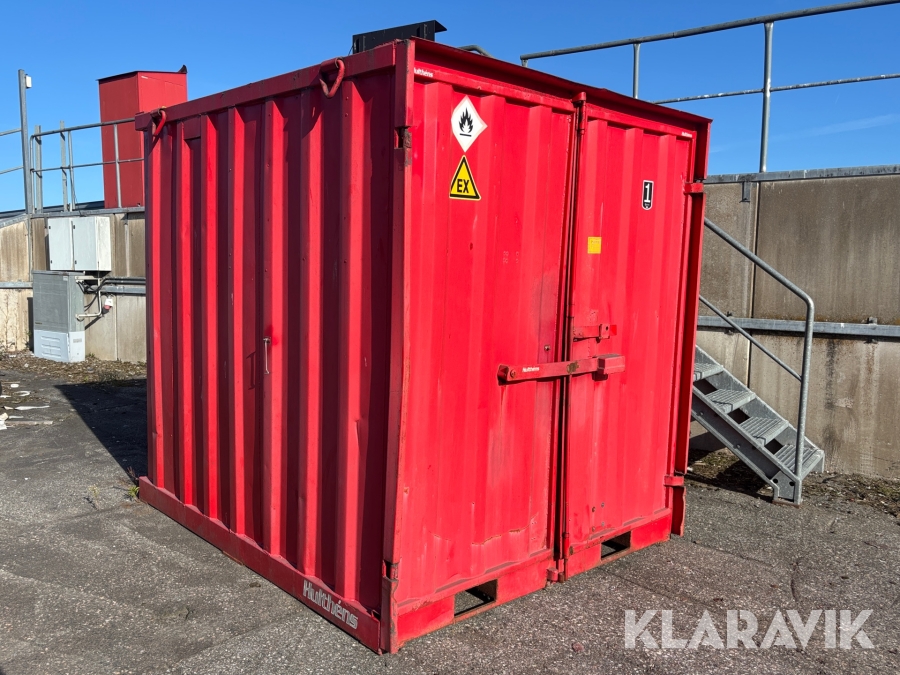 Container med farmatank
